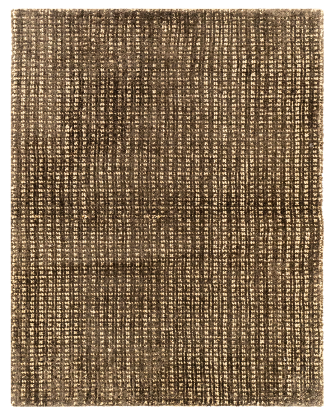 Meraki Jute & Silk Rug / Chocolate | Popyuli