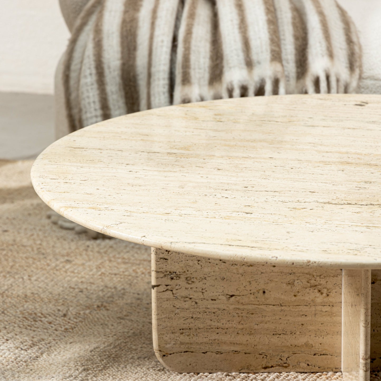 Norge Coffee Table - Travertine