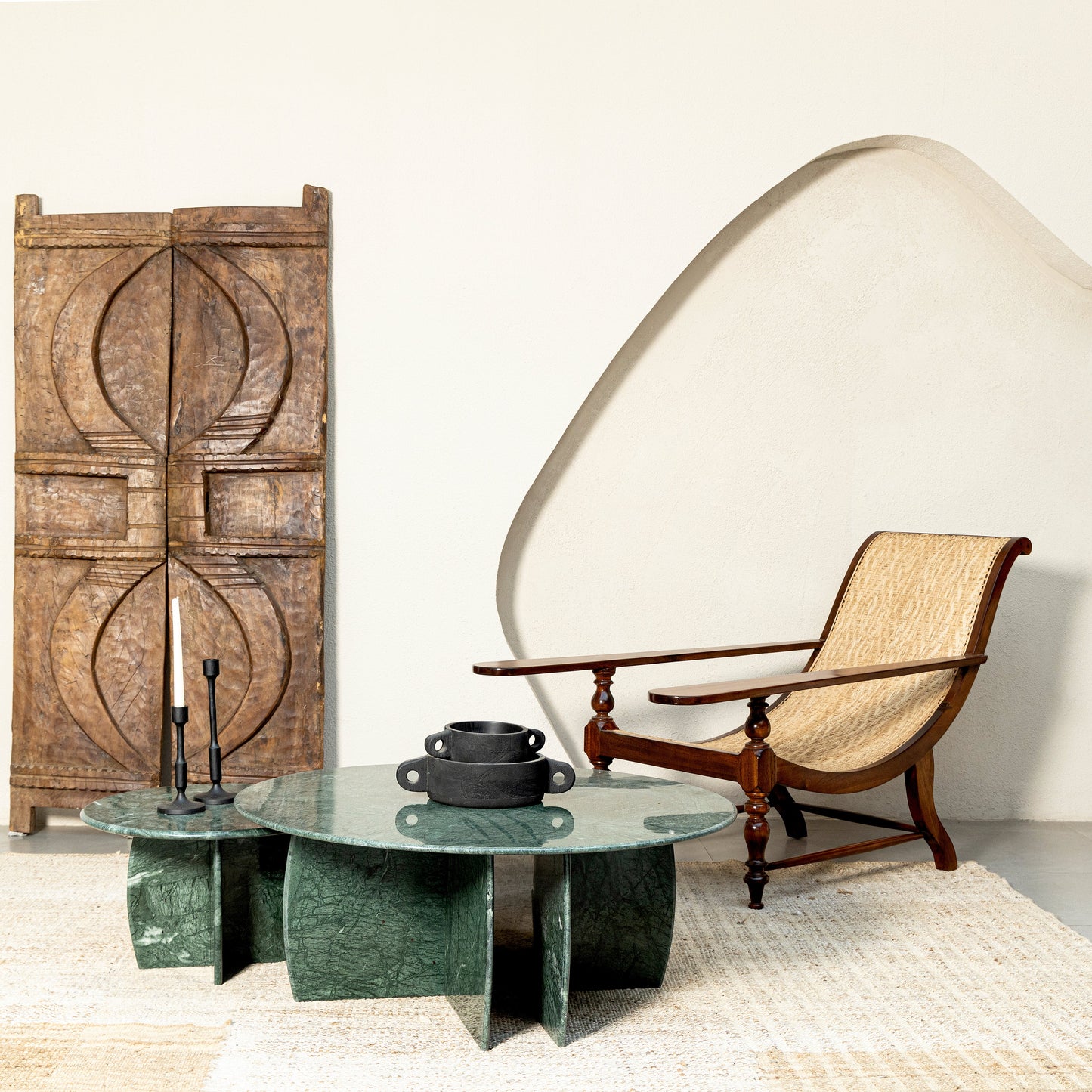 Raio Short Table - Jade