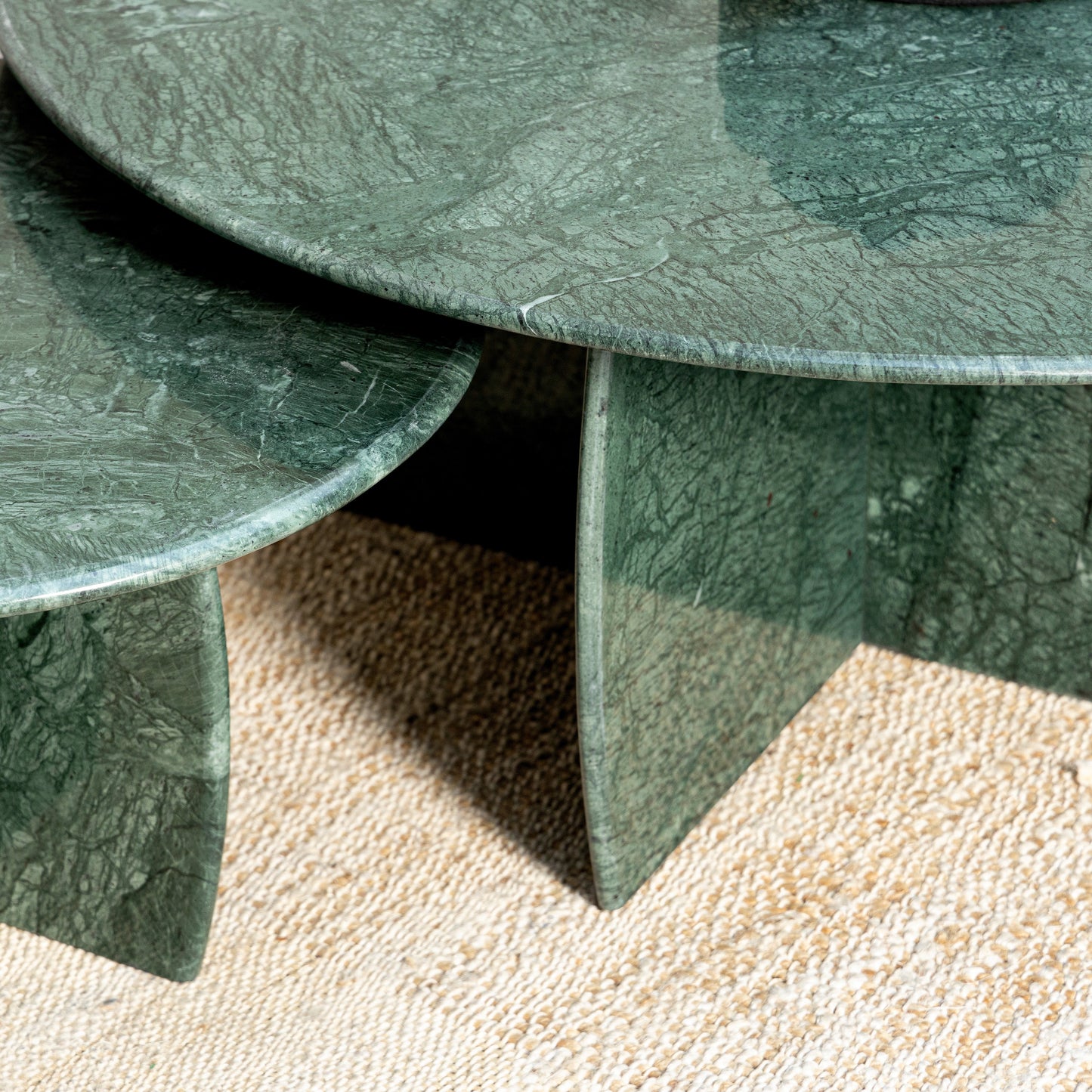 Raio Short Table - Jade