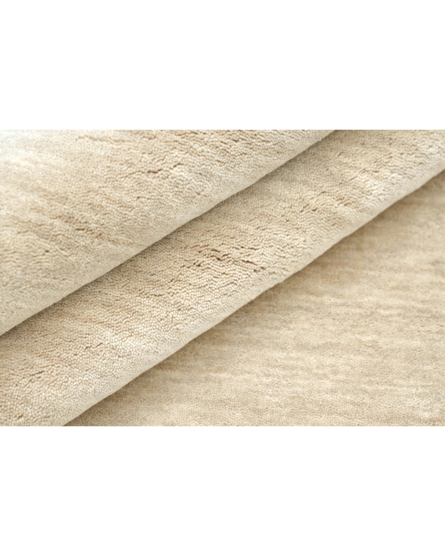 Grain Wool Rug / Flax | Popyuli