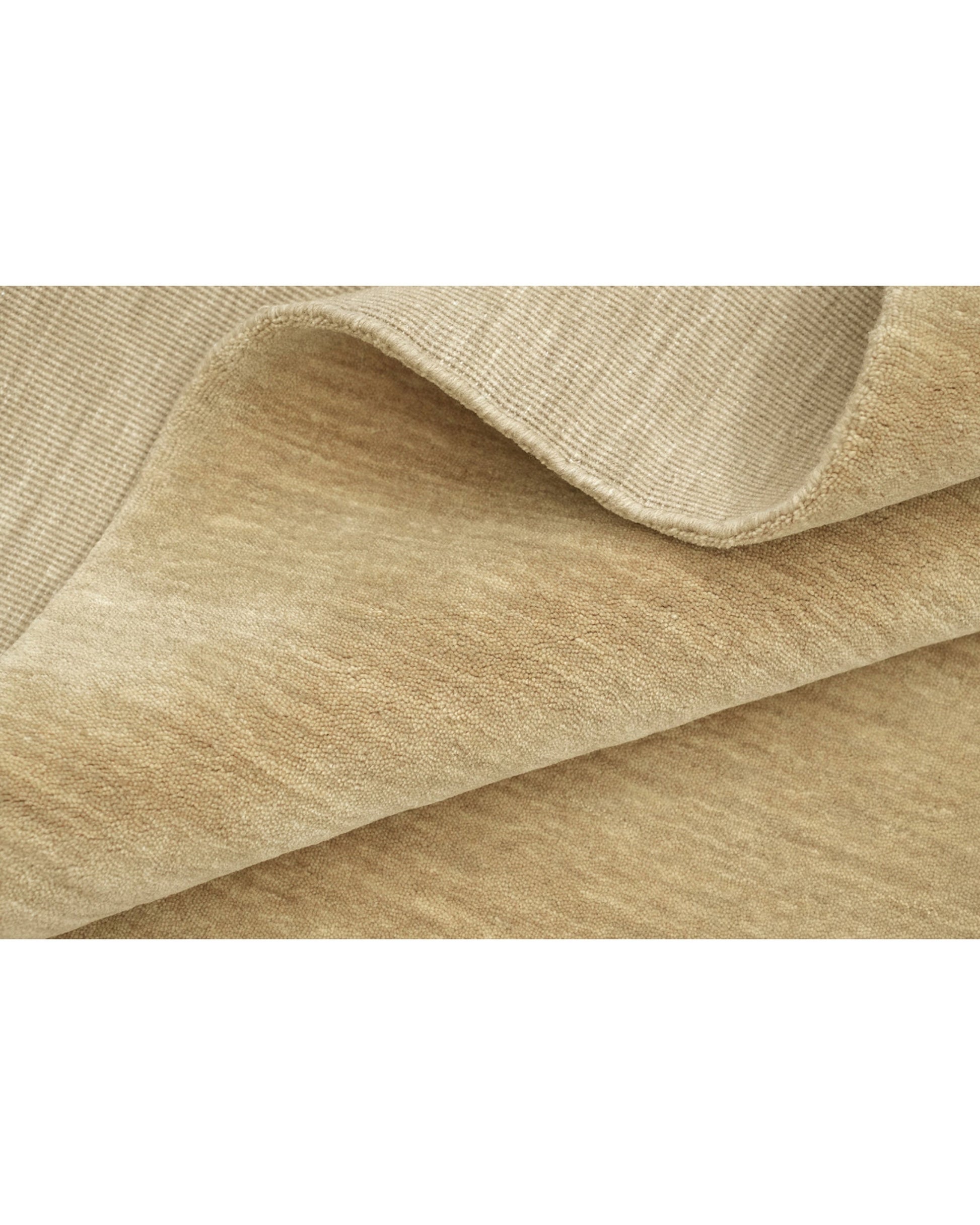 Grain Wool Rug / Sandstone | Popyuli