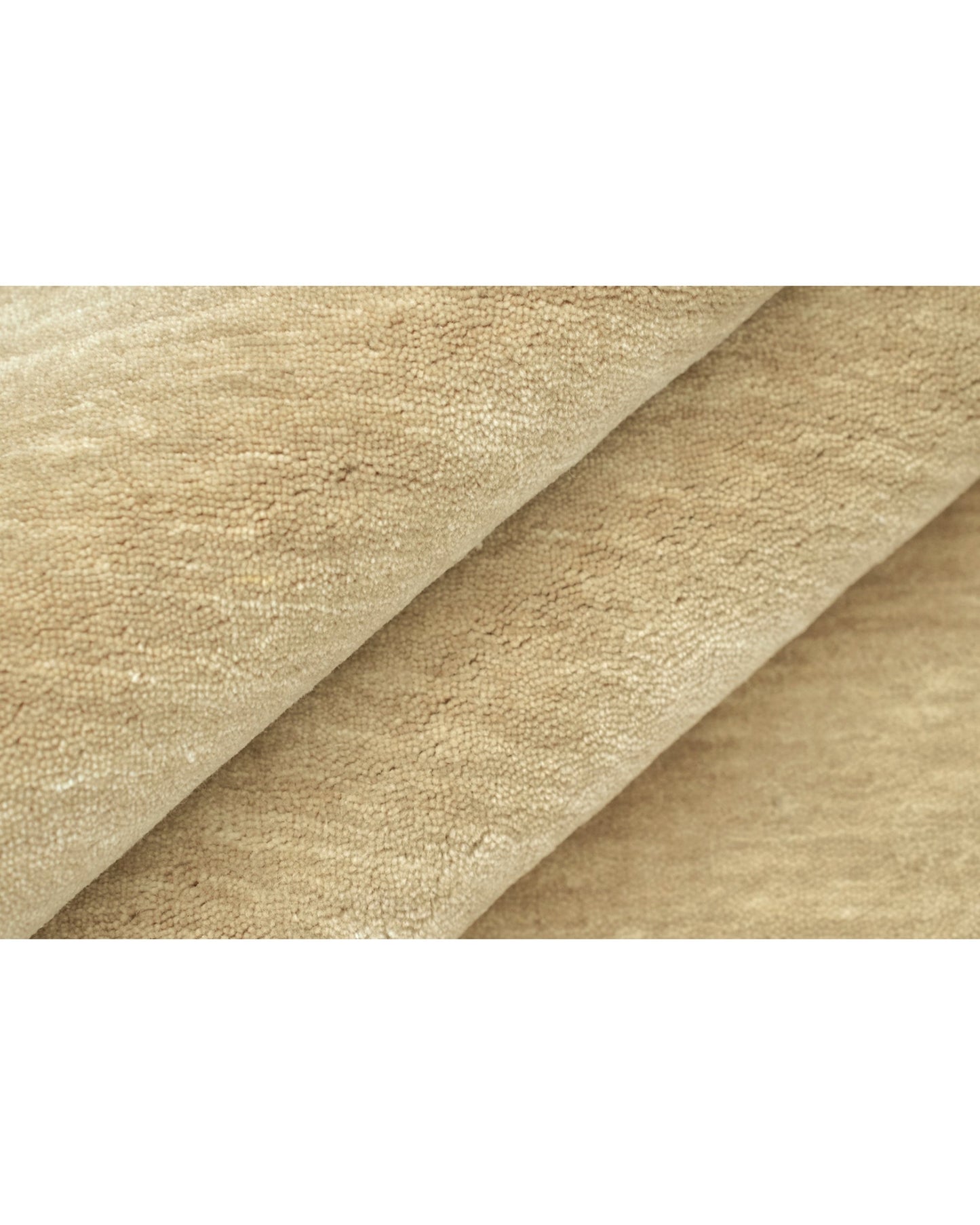 Grain Wool Rug / Sandstone | Popyuli