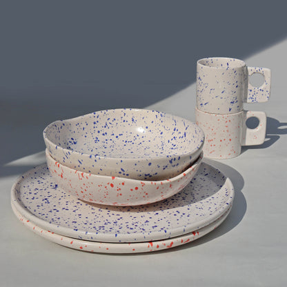Speckled Ceramic Bowl | Stoneware | Handcrafted