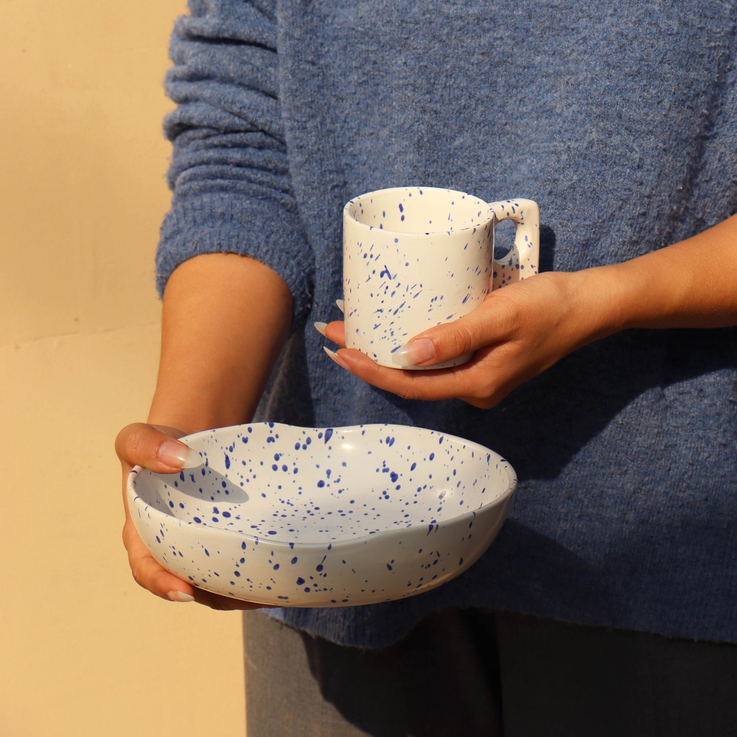 Speckled Ceramic Bowl | Stoneware | Handcrafted