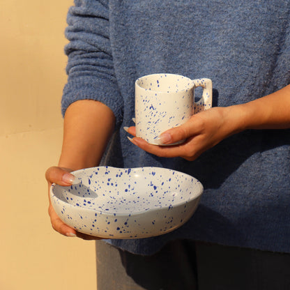 Speckled Ceramic Bowl | Stoneware | Handcrafted