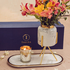 Vase, Candle, Platter Gift Box 4
