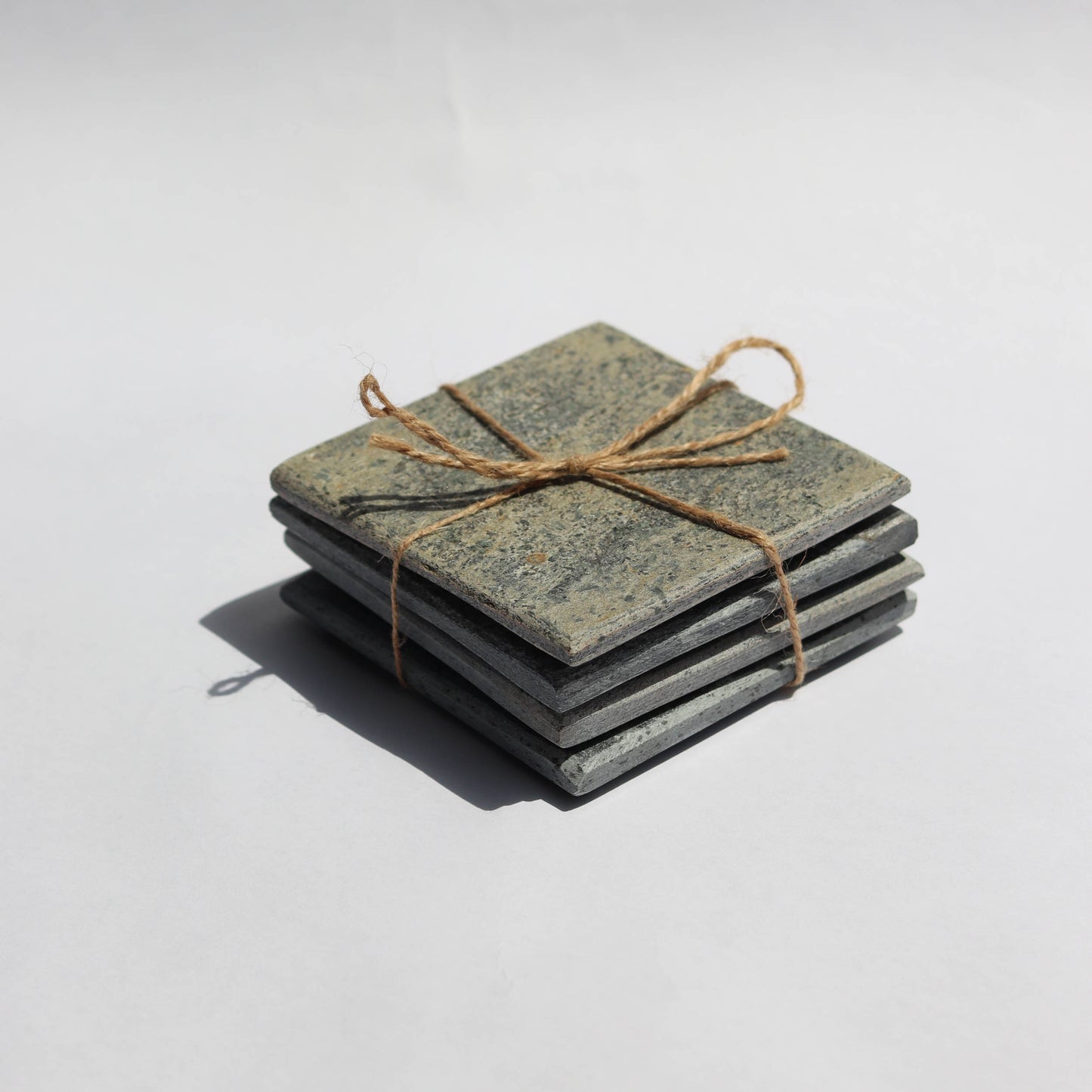 Slate Coasters | Set of 4 | Natural Stone