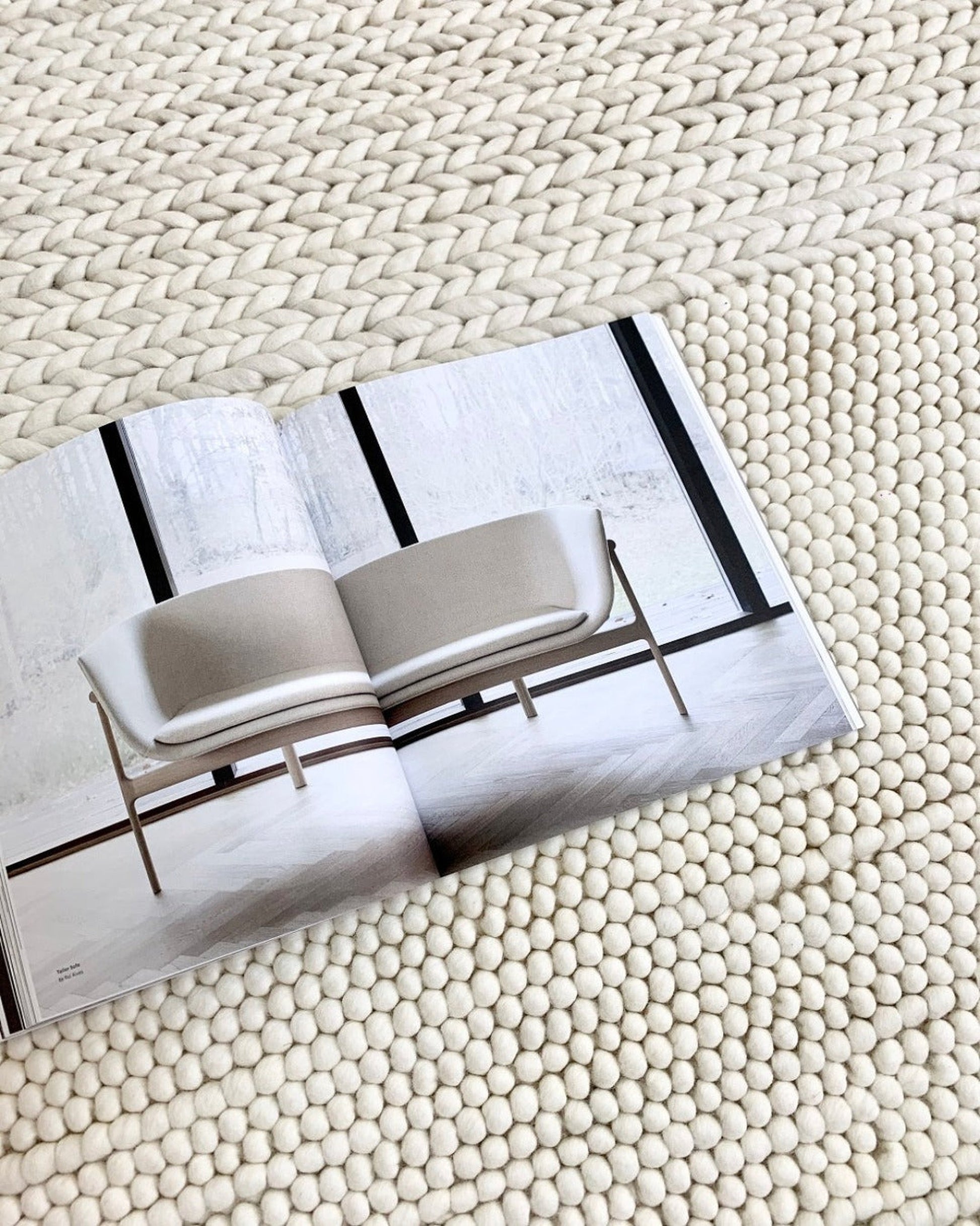 Pebble & Braid Rug | Popyuli