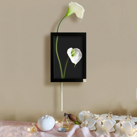 3D Wall Art: Cala Lily Vertical Frame