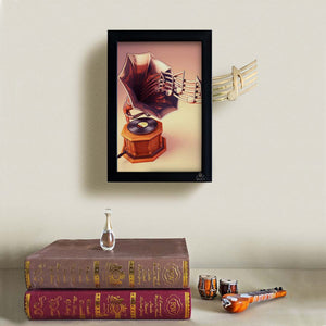 Wall Decor: Musical Notes Frame