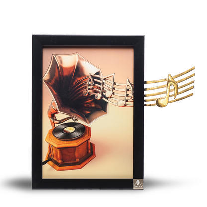 Wall Decor: Musical Notes Frame