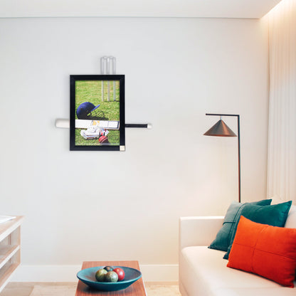 RUN OUT (Cricket 3D Wall Art)