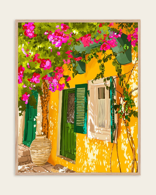 Living In The Sunshine. Always. — Architecture wall art print
