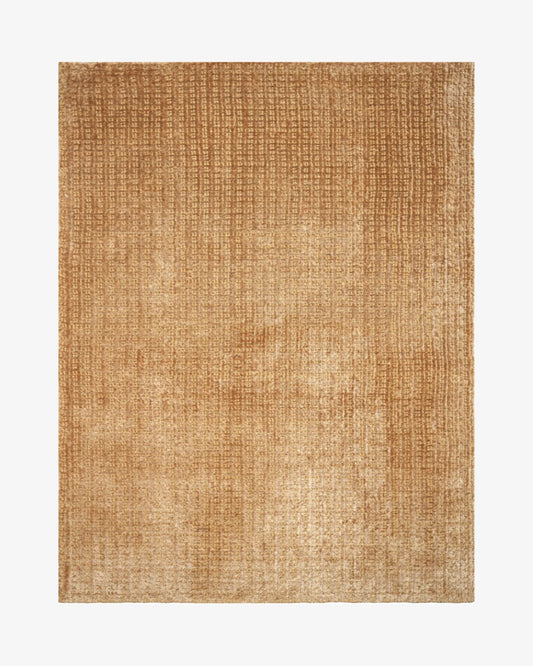 Meraki Jute & Silk Rug / Caramel | Popyuli