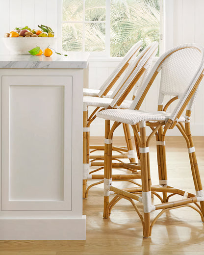 Paris Barstool - White