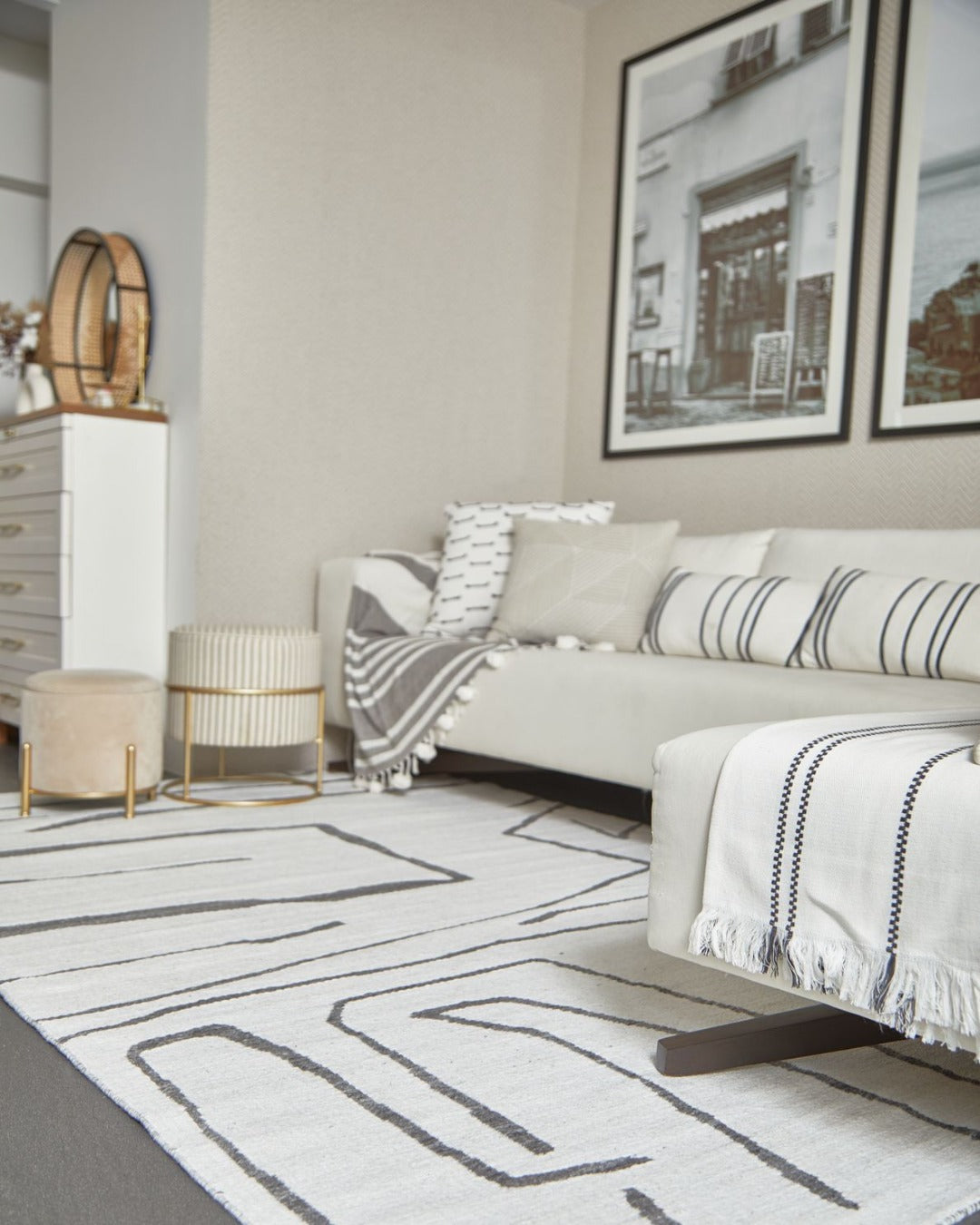 Minimal Reversible Rug | Popyuli