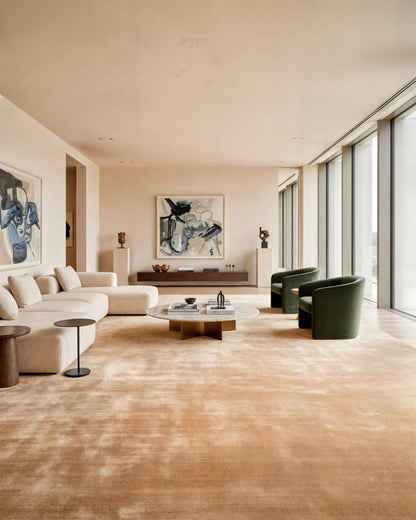 Plush Wool Rug / Camel | Popyuli
