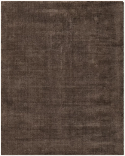 Plush Wool Rug / Chocolate | Popyuli