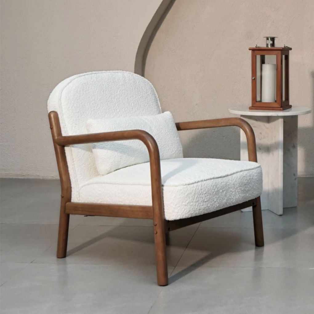 Bouclé Armchair | Colours Available