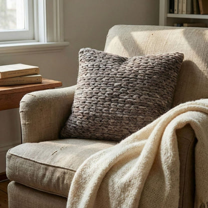 Canvas Woven Cushion Cover