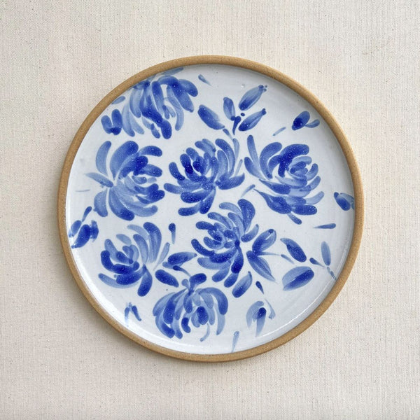 Chrysanthemum Dinner + Side Plate Set