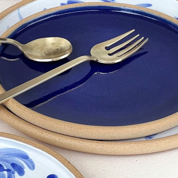 Chrysanthemum Dinner + Side Plate Set