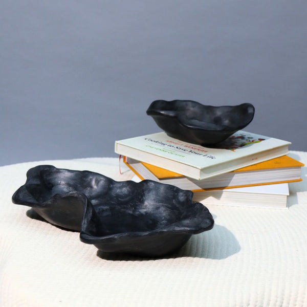 Black Wabi Sabi Organic Bowls | Sizes Available