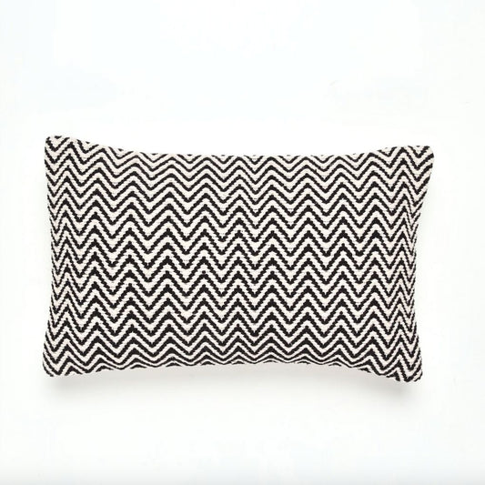 Classic Chevron Woven Cushion Cover | 12" x 20" inches