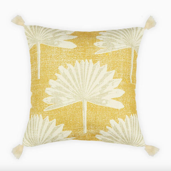 Happy Yellow Cushion Cover | 18" x 18" inches