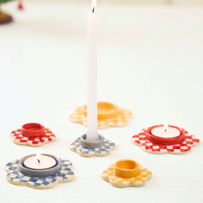Urmi - Set of Candle & Tealight Holders
