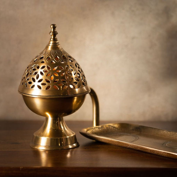 Heritage Brass Dhoop Burner