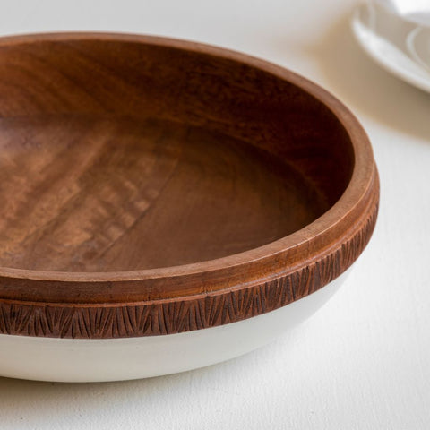 Trove Wooden Salad Bowl