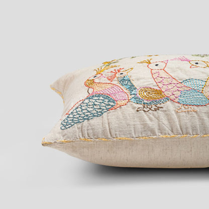Bria Embroidered Pillow Cover