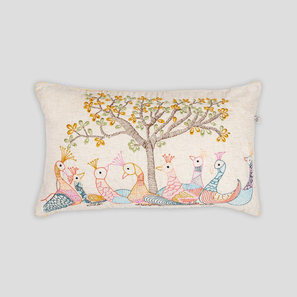 Bria Embroidered Pillow Cover