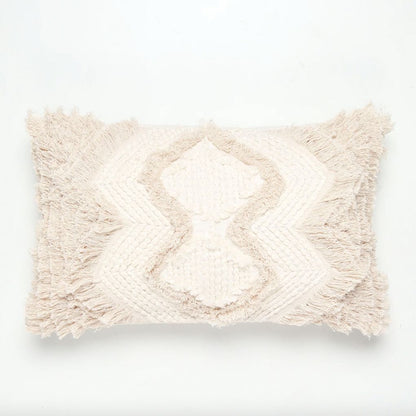 Prom Cushion Cover With Fringe Lace