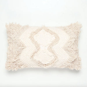 Prom Cushion Cover With Fringe Lace