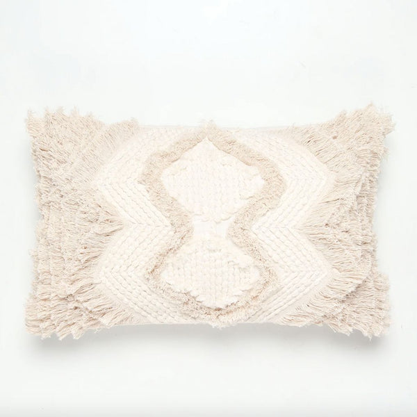 Prom Cushion Cover With Fringe Lace
