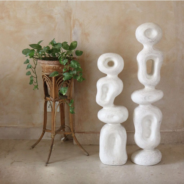 Ren Organic Decorative Sculpture | Set Of 2