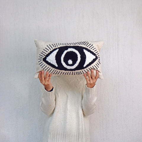 Evil Eye Cushion Cover
