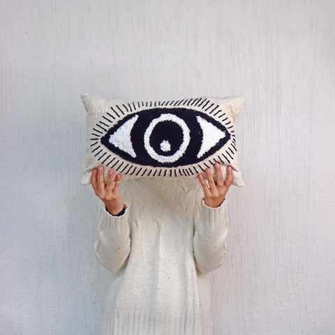 Evil Eye Cushion Cover