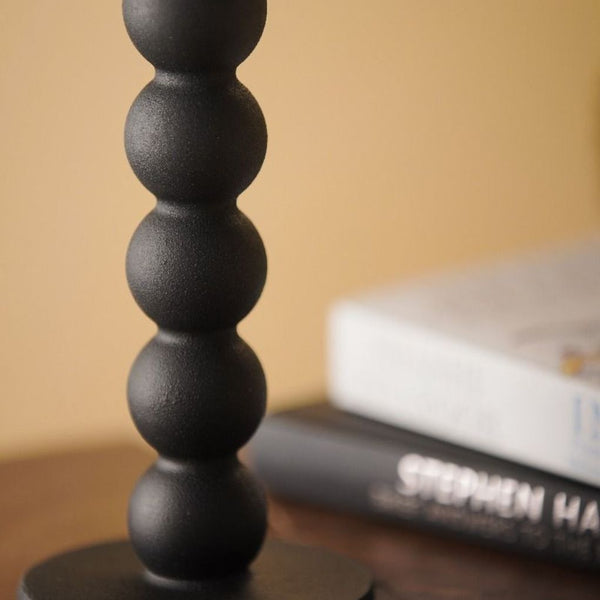 Neo Black Candlestick Holder