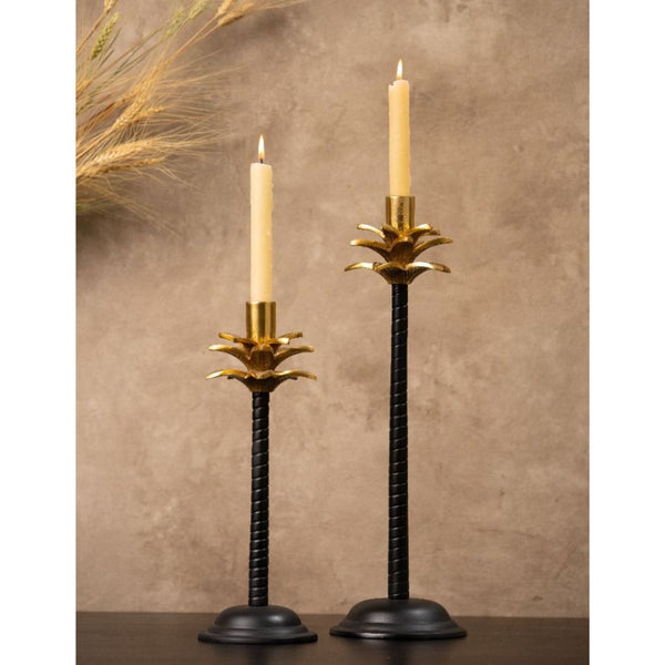 Pineapple Stick Candle Holder | Set Of 2