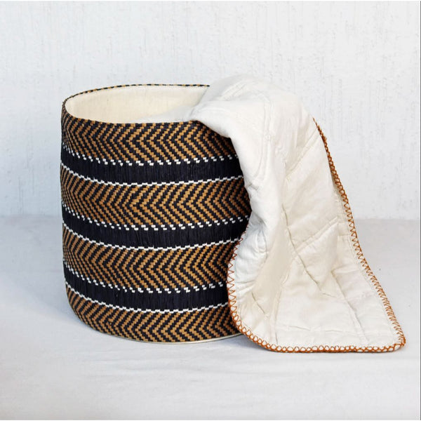 Raffia Laundry Basket