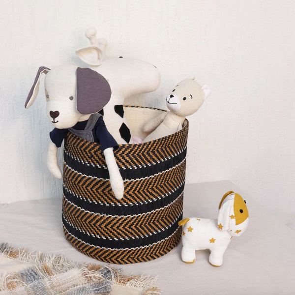 Raffia Laundry Basket