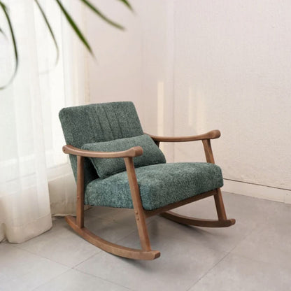 Bouclé Rocking Armchair | Colours Available
