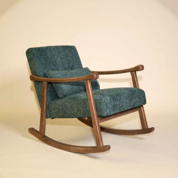 Bouclé Rocking Armchair | Colours Available