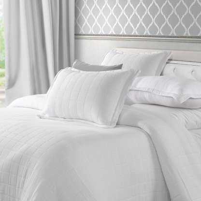 Mac Bedspread Set Of 3 | Cloud White