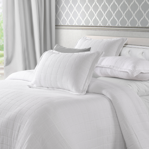 Mac Bedspread Set Of 3 | Cloud White