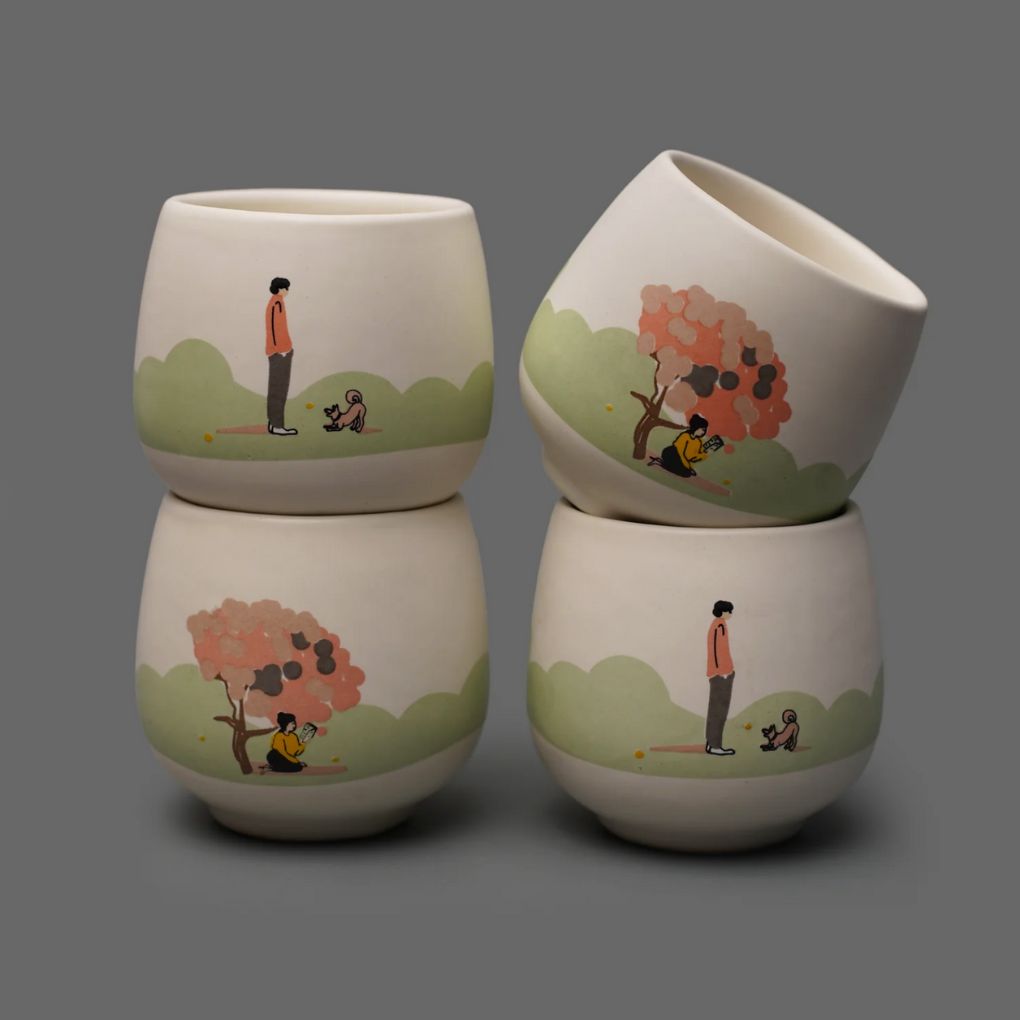 Summer Story Espresso Cups